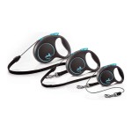 Lesă pentru câine Flexi BLACK DESIGN 5 m Roz Mărimea S