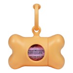 Dozator de Saci pentru Animale de Companie United Pets Bon Ton Nano Classic Câine Portocaliu Plastic reciclat (6 x 3 x 4 cm)