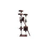 Ansamblu de joacă pentru pisici Gloria 50 x 50 x 170 cm Maro Lemn Hârtie Sisal