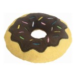 Jucărie din pluș pentru câini Gloria 3 x 5 x 14 cm Ciocolată Donut Maro