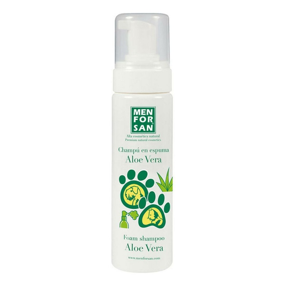 Șampon pentru animale de companie Menforsan Câine Aloe Vera Pisici 200 ml