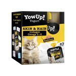 Mâncare pentru pisici YowUp Skin & Hair 3 Unități