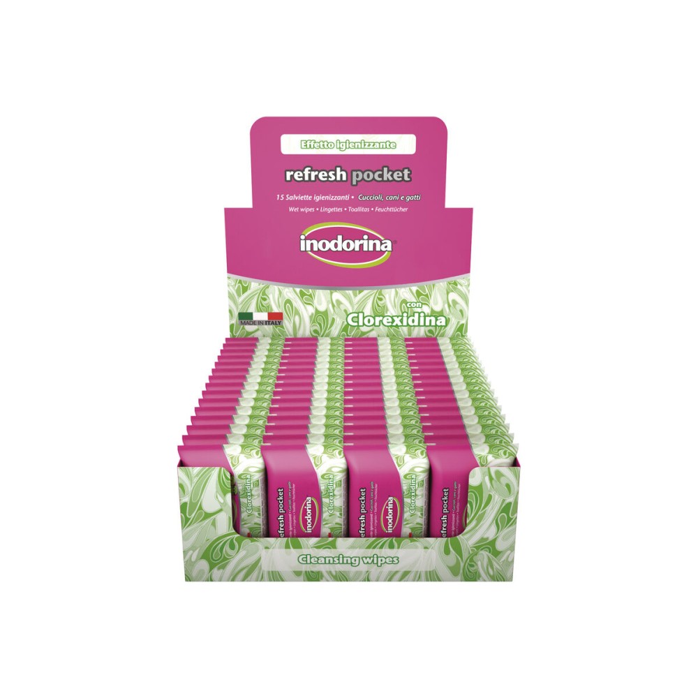 Șervețele umede pentru animale de companie Inodorina