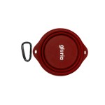 Castron de Mâncare Pliabil pentru Animale de Companie Gloria Roșu Silicon Aluminiu 550 ml