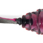 Lansator de mingi pentru câini Gloria Gri Roz TPR Rugby L