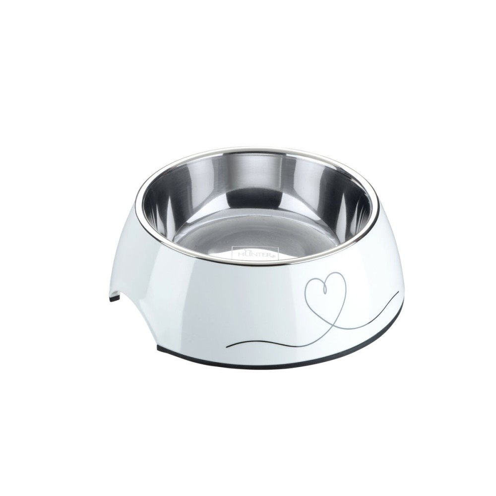 Dispozitiv de hrănire pentru câini Hunter Valencia Alb 700 ml