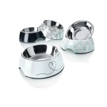 Dispozitiv de hrănire pentru câini Hunter Valencia Alb 350 ml