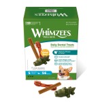 Hrană umedă Whimzees Daily Dental Treats 56 Unități