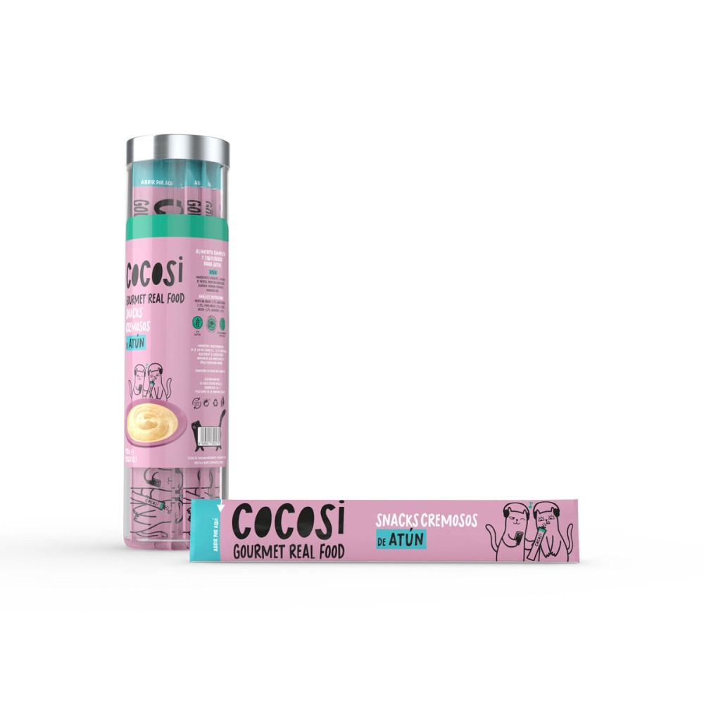 Snack for Cats Cocosi Gourmet Real Food Ton 10 Piese (8 Unități)