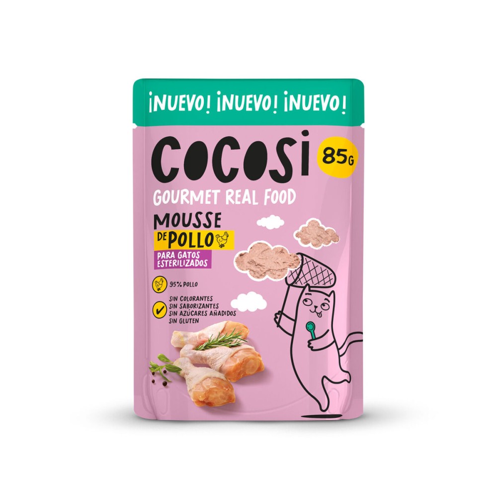 Mâncare pentru pisici Cocosi Gourmet Real Food 80 g 12 Unități