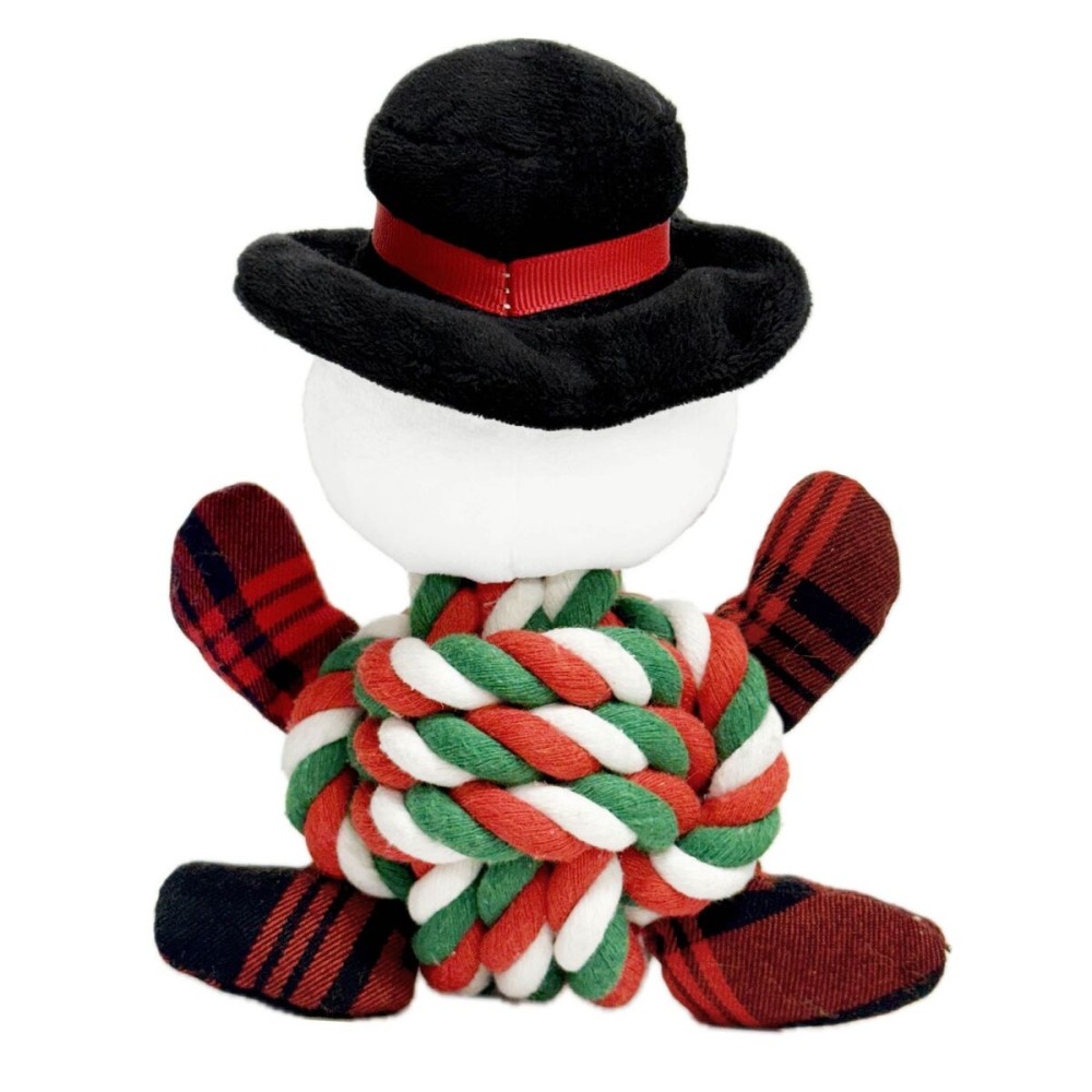 Jucărie din pluș pentru câini Gloria XMAS FROSTY Alb