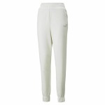 Pantaloni lungi de sport Puma Embroidery High Munte Alb Femeie