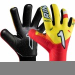 Mănuși de Portari Rinat Nkam As (Turf) Onana Galben Roșu Adulți