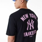 Tricou Sport cu Mânecă Scurtă New Era  WORDMARK OS TEE NEYYAN 60435524  Negru (M)