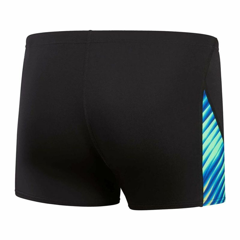 Costumul de Baie Boxer Pentru Copii Speedo Allover Digi V-Cut Negru