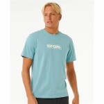 Tricou cu Mânecă Scurtă Bărbați Rip Curl Big Mumma Icon  Albastru celest