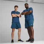 Tricou cu Mânecă Scurtă Bărbați Puma  Run Favourite Albastru închis