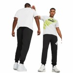 Tricou cu Mânecă Scurtă Bărbați Puma POWER Graphic Galben