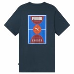 Tricou cu Mânecă Scurtă Bărbați Puma Bppo-000745 Albastru închis