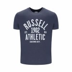 Tricou cu Mânecă Scurtă Bărbați Russell Athletic AMT A40101 Gri