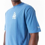 Tricou cu Mânecă Scurtă Bărbați New Era LA Dodgers MLB World Series Albastru