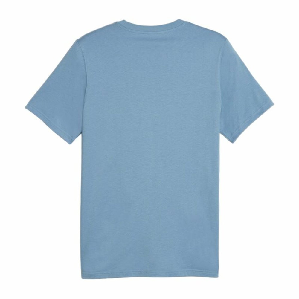 Tricou cu Mânecă Scurtă Bărbați Puma POWER Graphic Albastru