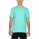Tricou cu Mânecă Scurtă Bărbați Champion Crewneck Turquoise