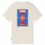 Tricou cu Mânecă Scurtă Bărbați Puma Chilli Powder Alb
