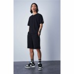 Tricou cu Mânecă Scurtă Bărbați Champion Crewneck Negru