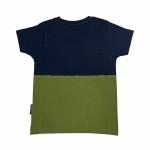 Tricou cu Mânecă Scurtă pentru Copii Kappa 8056M00058 Bleumarin