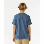 Tricou cu Mânecă Scurtă pentru Copii Rip Curl Lost Island Albastru