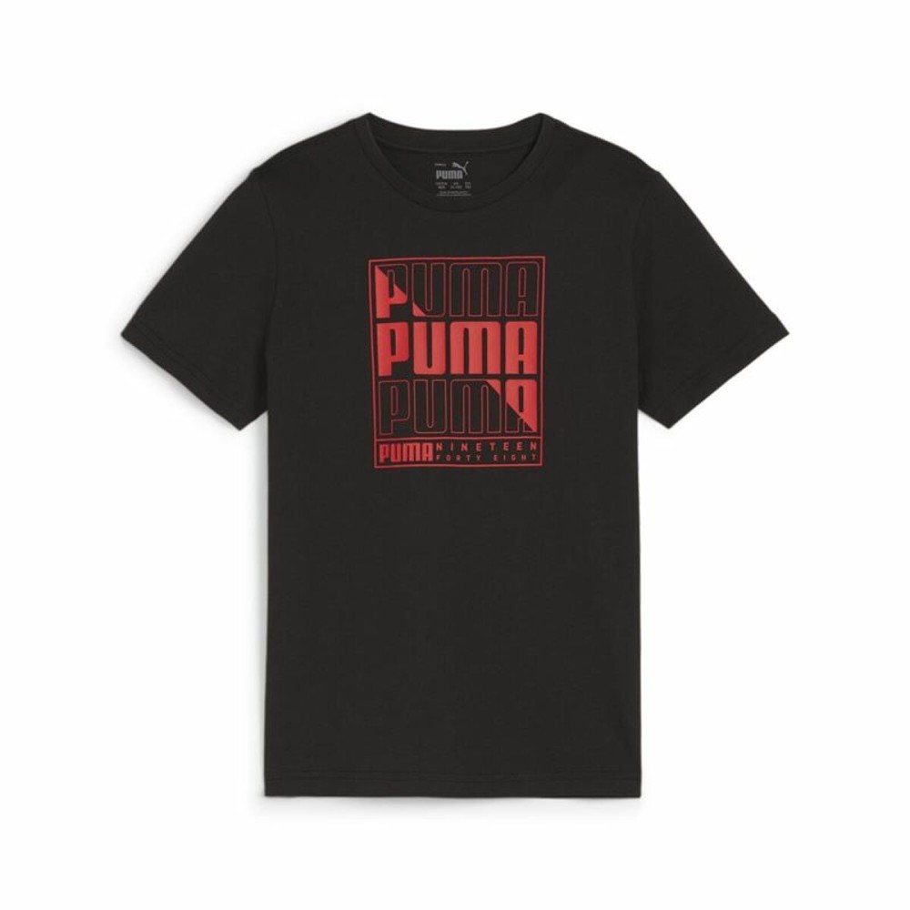 Tricou cu Mânecă Scurtă pentru Copii Puma Graphic