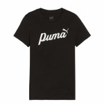 Tricou cu Mânecă Scurtă pentru Copii Puma Essentials + Script