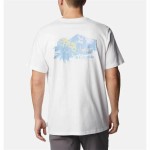 Tricou cu Mânecă Scurtă Bărbați Columbia Explorers Canyon™ Alb