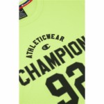 Tricou cu Mânecă Scurtă Bărbați Champion Crewneck Galben