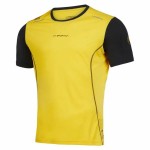 Tricou cu Mânecă Scurtă Bărbați La Sportiva Tracer Galben