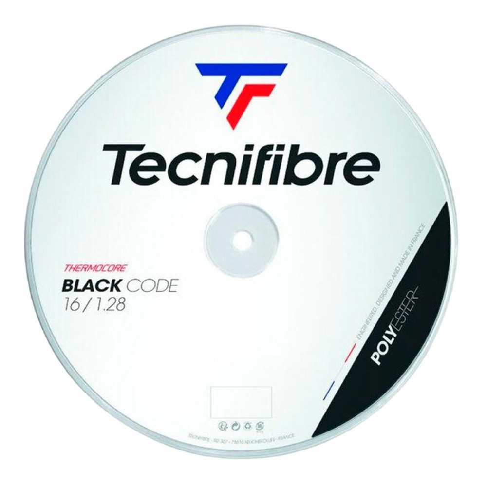 Șnur de rachetă Tecnifibre Code Negru 1,32 mm