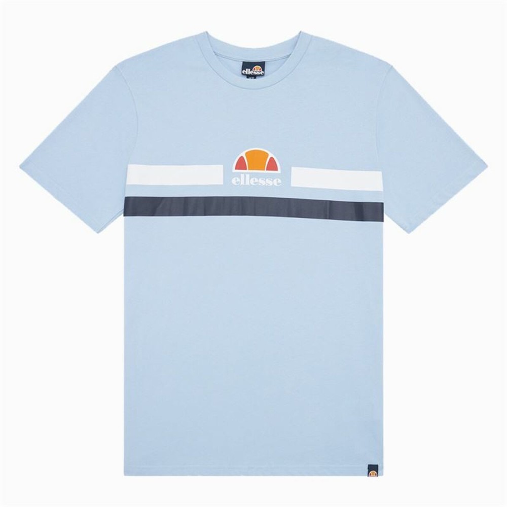 Tricou cu Mânecă Scurtă Bărbați Ellesse Aprel Cyan