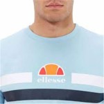 Tricou cu Mânecă Scurtă Bărbați Ellesse Aprel Cyan