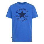 Tricou cu Mânecă Scurtă pentru Copii Converse Sustainable Core Sse Albastru