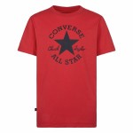 Tricou cu Mânecă Scurtă pentru Copii Converse Sustainable Core Sse Roșu