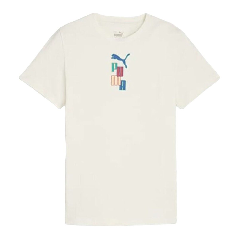 Tricou cu Mânecă Scurtă pentru Copii Puma Ready Set Better