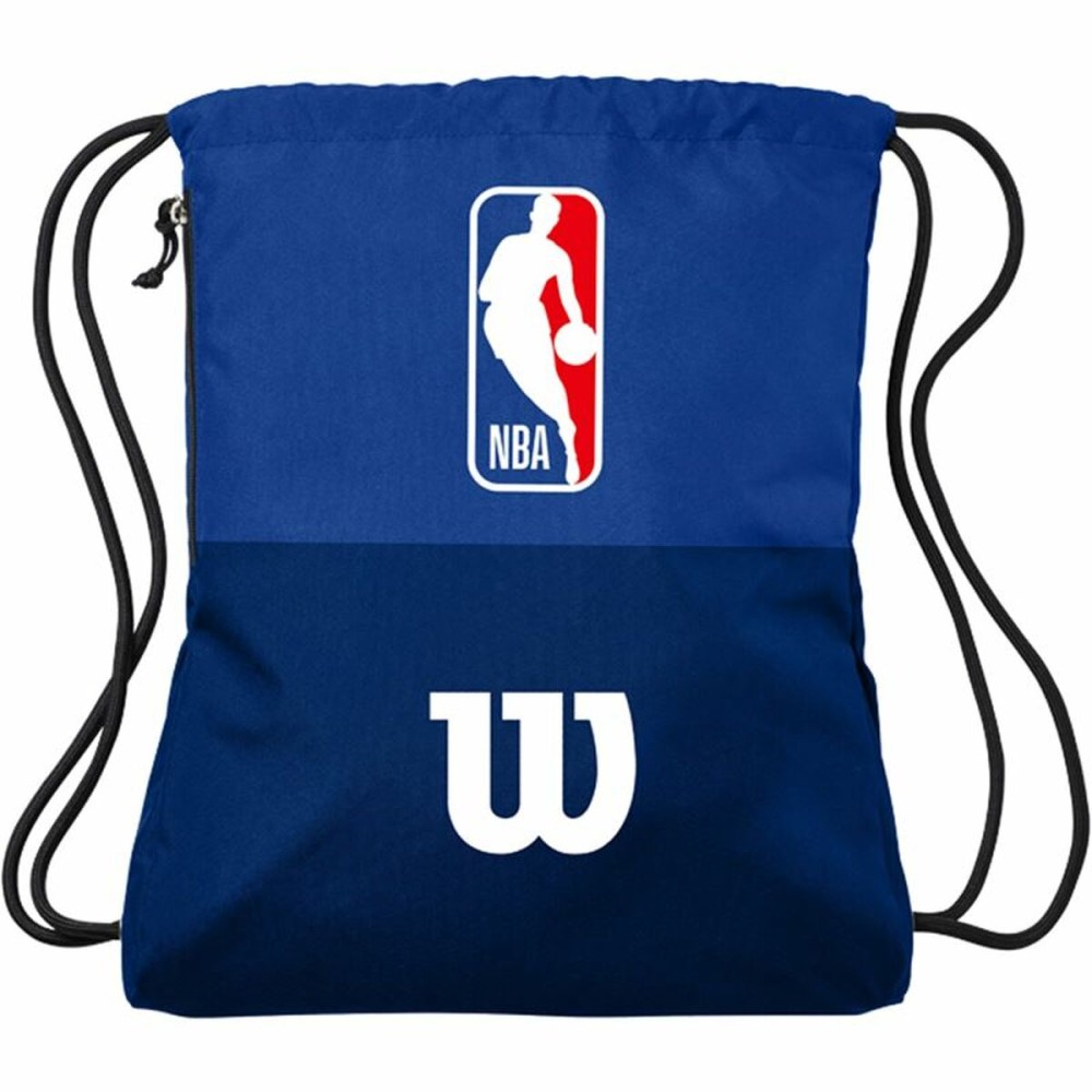 Geantă Rucsac cu Bretele Wilson NBA DRV Cinch BL Albastru