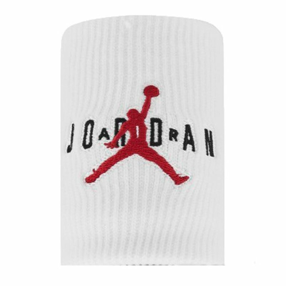 Bandă Sport pentru Încheietura Mâinii Jordan Jumpman Terry Alb Mărime unică