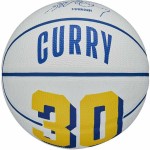 Minge de Baschet Wilson Player Icon Mini Curry Alb (Mărimea 3)