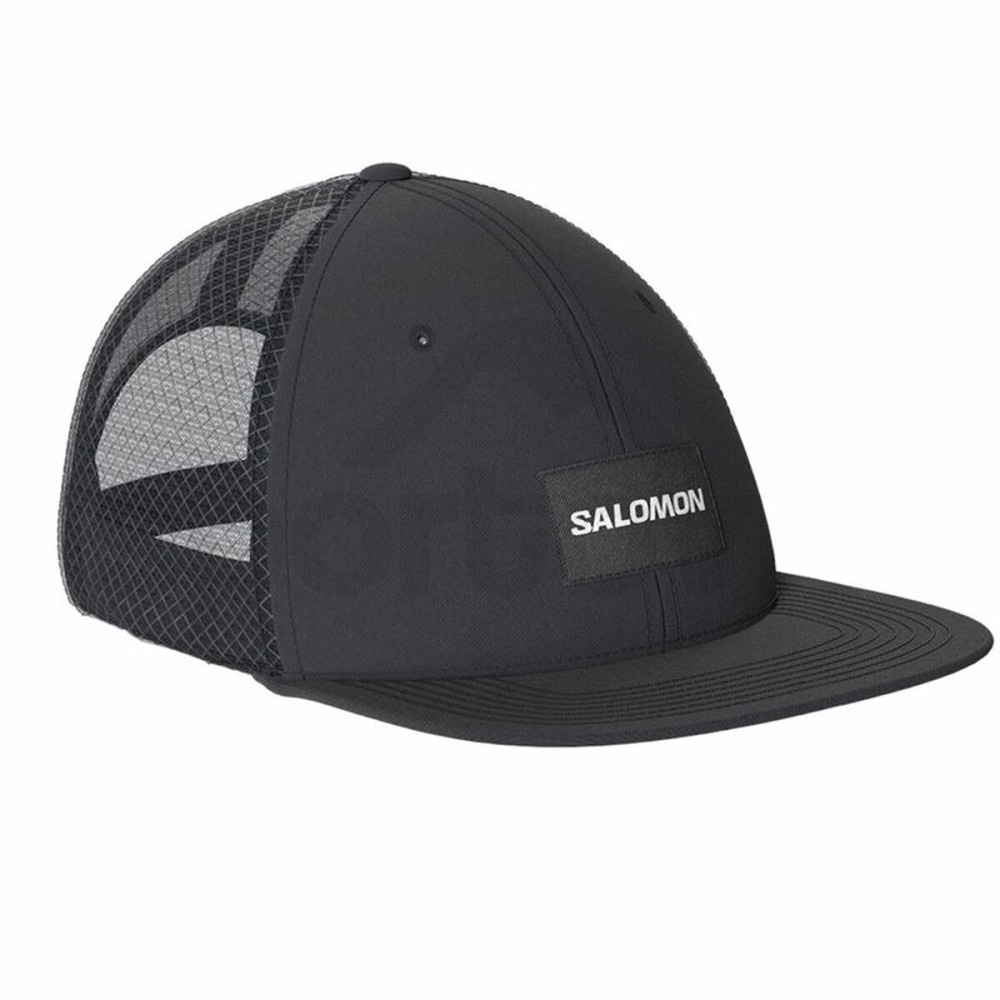 Șapcă Salomon Flat Cap Deep Negru