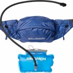 Curea reglabilă Salomon Cross Season Waist Albastru