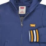 Hanorac cu Glugă Copii Levi's Lvb Varsity Hoodie Albastru