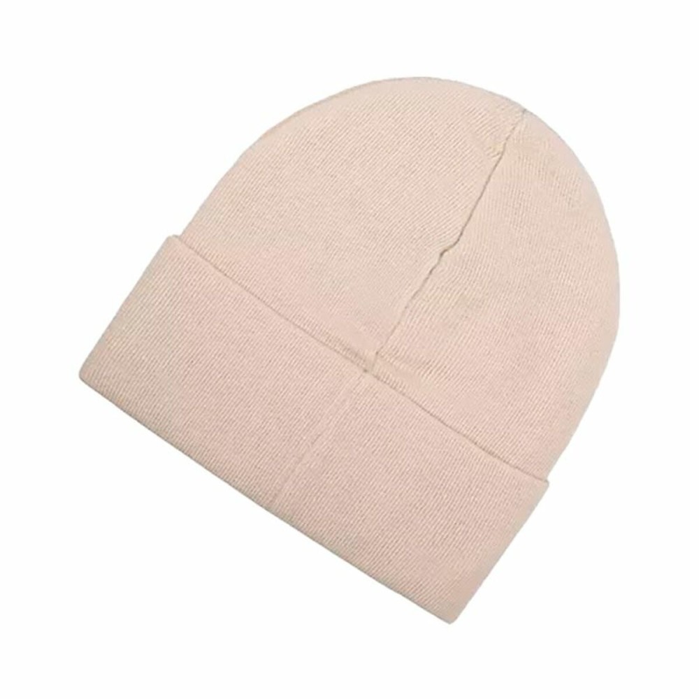 Pălărie New Balance Linear Knit Cuffed Alb cald