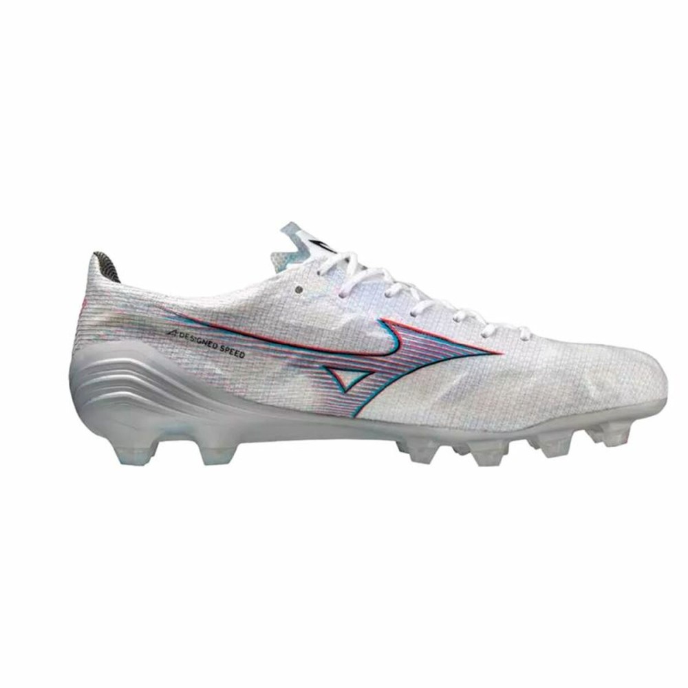 Încălțăminte de Fotbal pentru Adulți Mizuno Alpha Japan Alb
